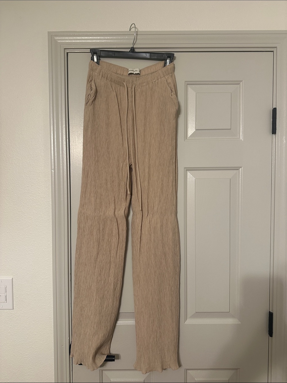 Abercrombie and fitch crinkled pant